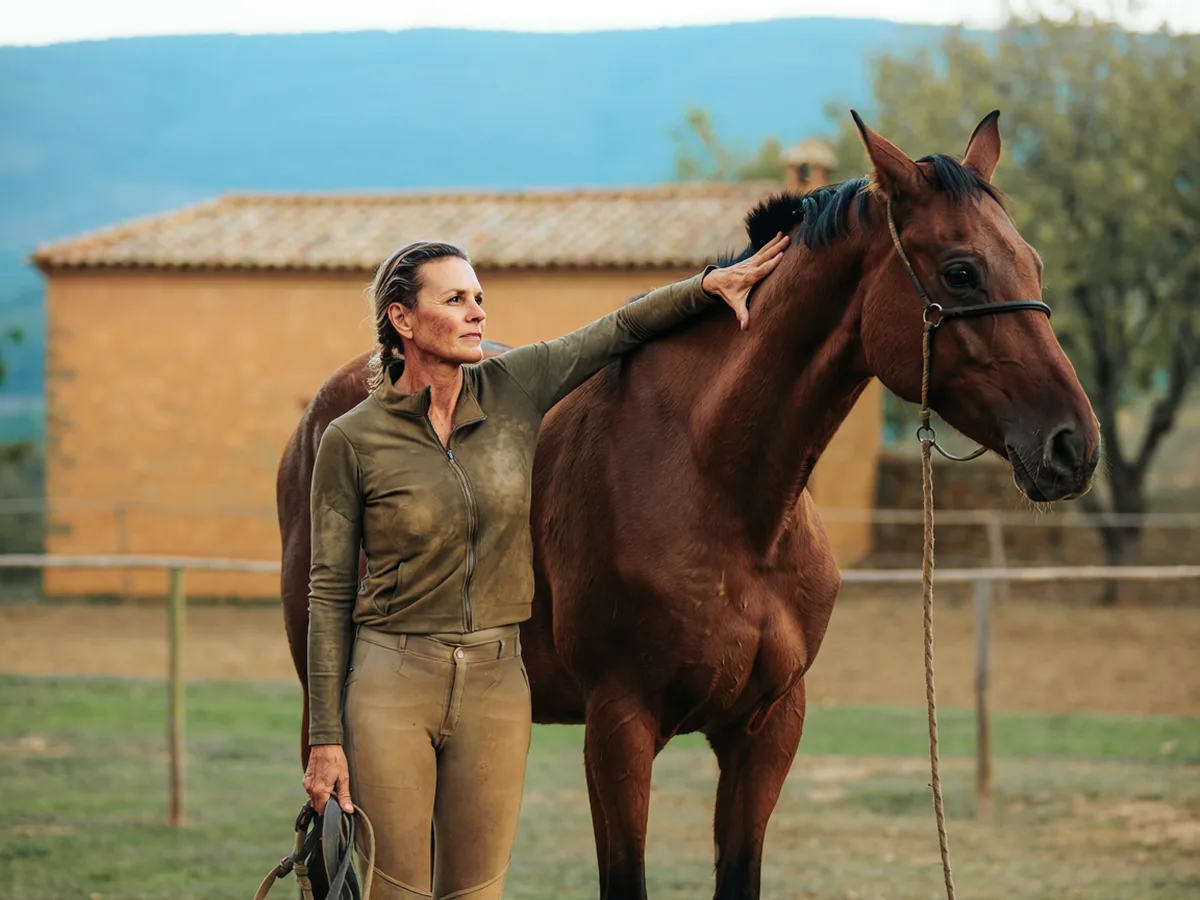 Cours d'équitation à Chamaret, Drôme
